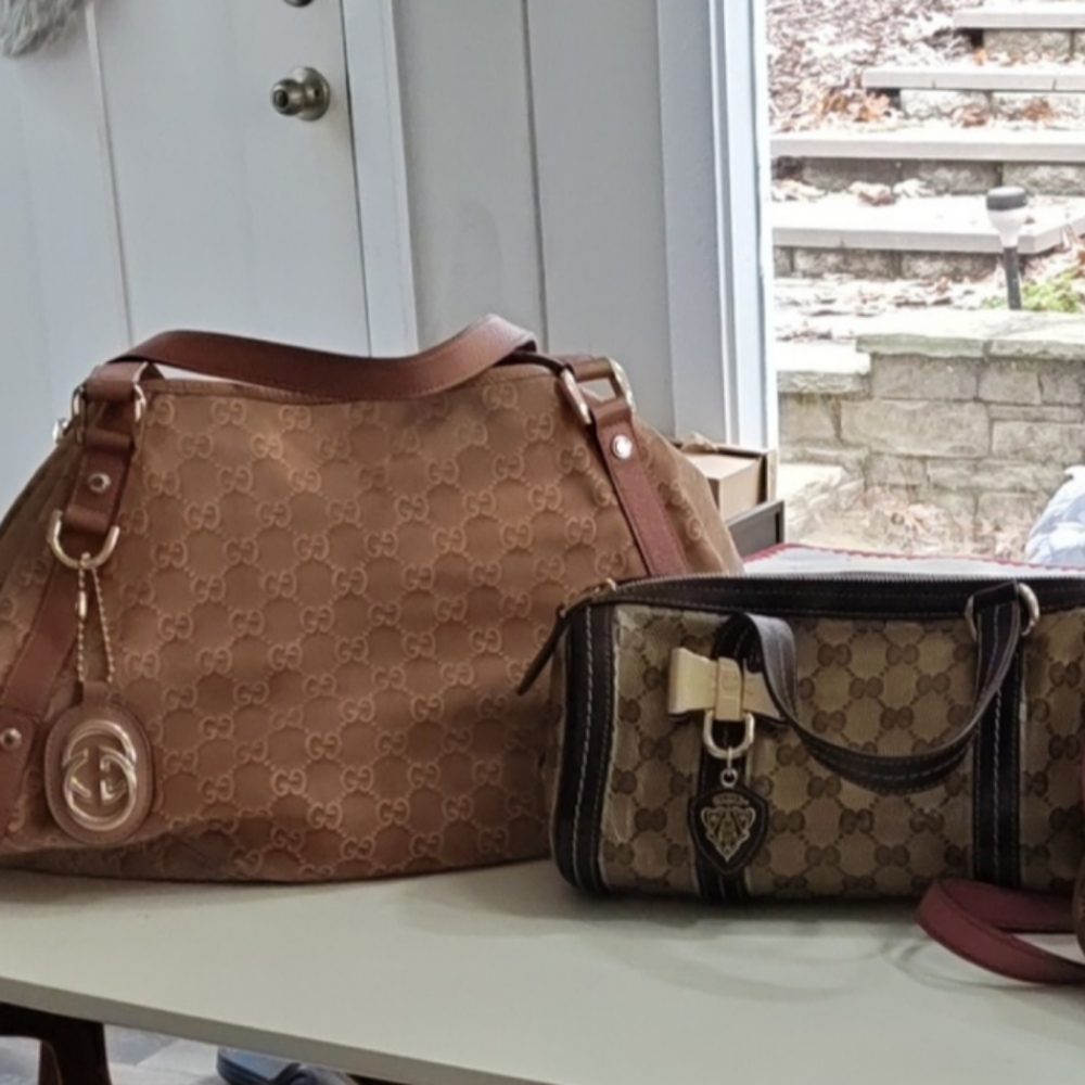 Lot of 2 Gucci Bags